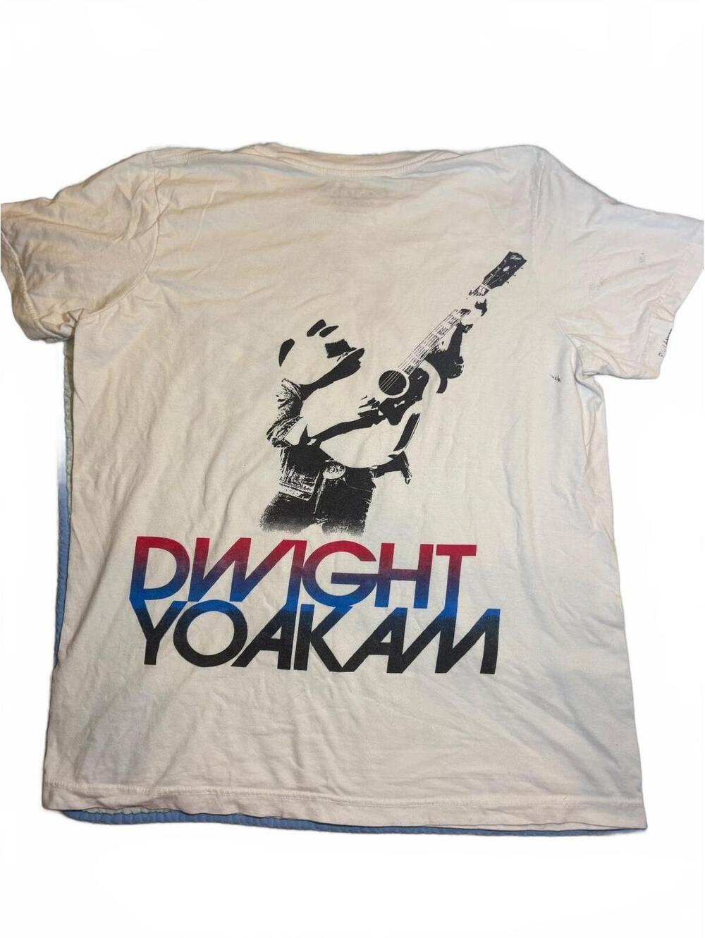 Vintage 00s Dwight Yoakam Band Tee Shirt - Adult Medium
